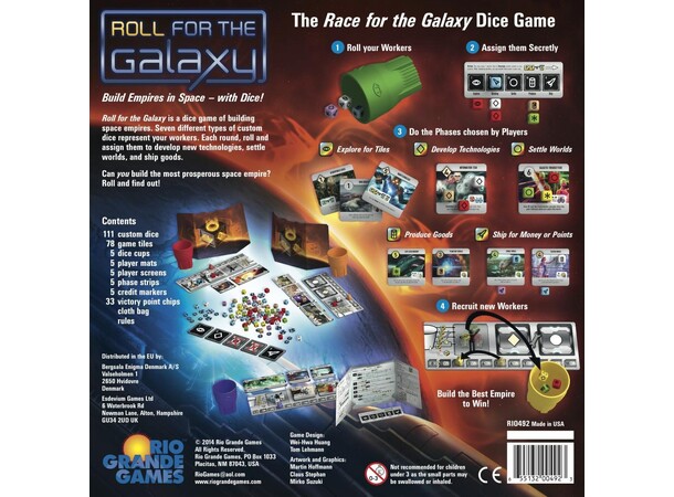 Roll for the Galaxy Brætspil 